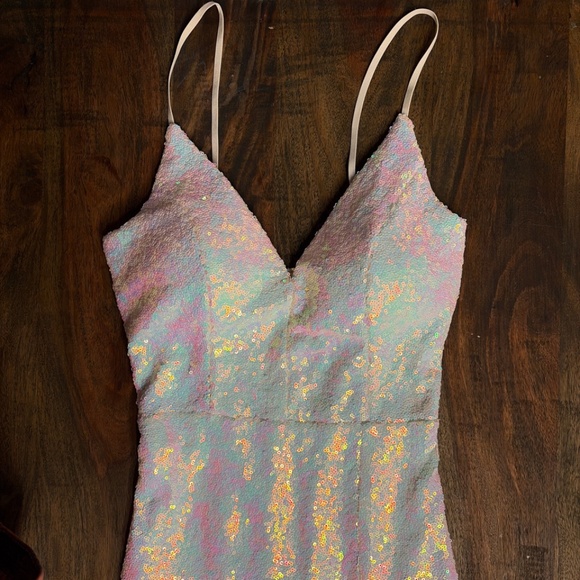 Emerald Sundae Sequin Gown Small Holiday Party Dress - Picture 4 of 9